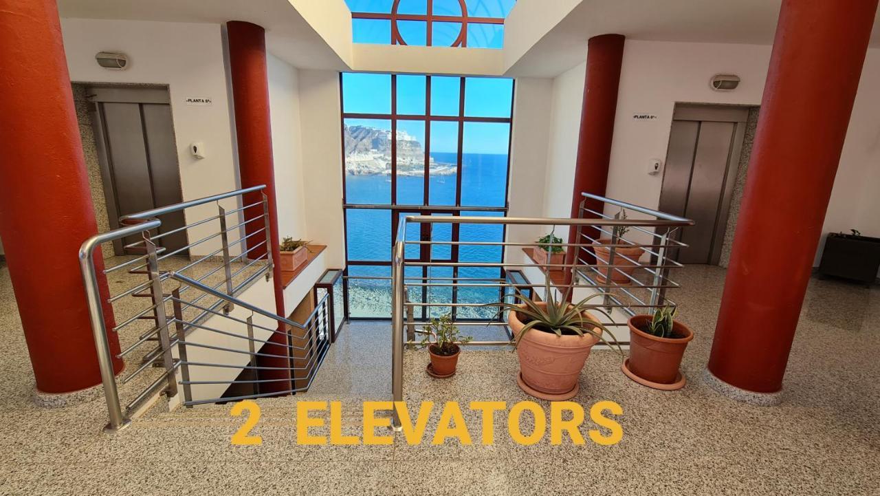 Deluxe 3 Rooms74M2,2Air Condit 2Tv Seaview On Amadores,2 Heatpools, Parking, 600 Mb,Dishwasher,2Lift,,3 Beaches Плая дел Кура Екстериор снимка
